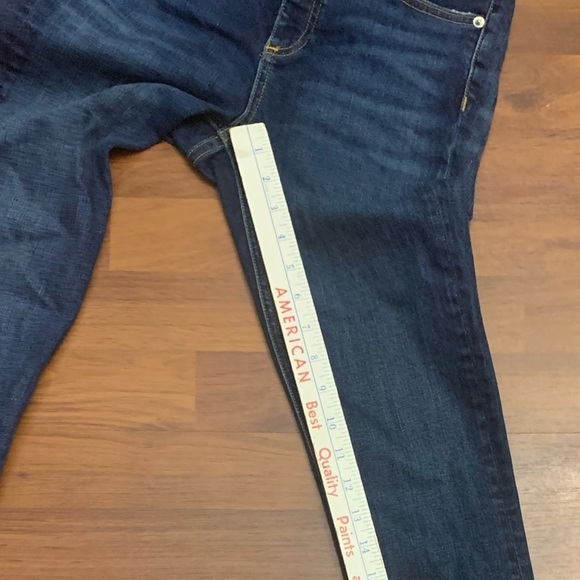 Rag & Bone Elton Fit High Rise Skinny Ankle Jeans Classic Dark Preppy Size 25 - Picture 6 of 16